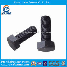 Made In China DIN933 Gr8.8 Gr10.9 Carbon Steel Black Hex Bolt